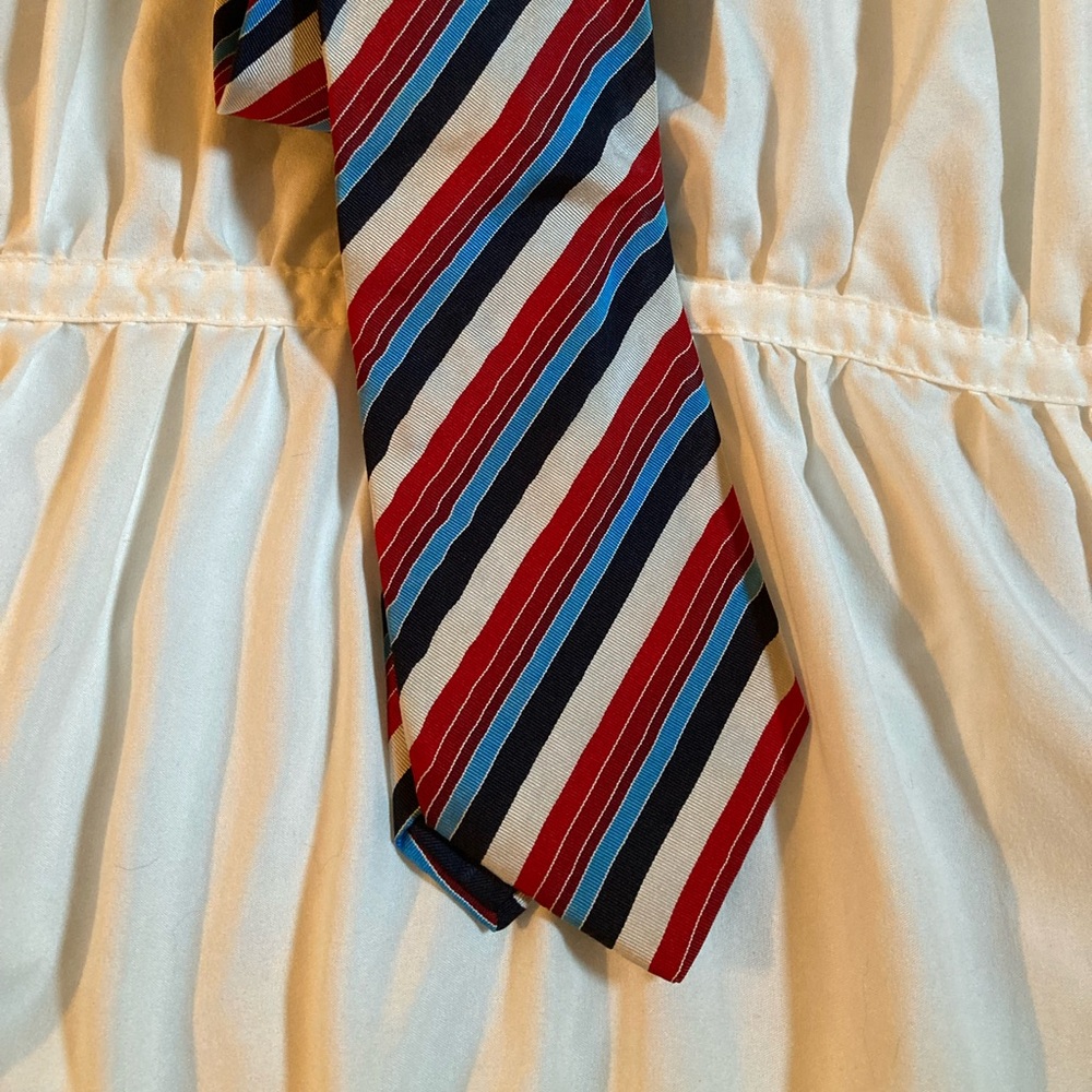 Burberry 100% Silk Tie Vintage - Picture 3 of 5
